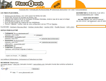 Tablet Screenshot of placeoweb.com